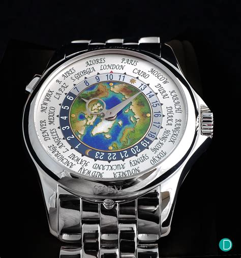 patek philippe world time men's watch model 5131/1p-001|Patek Philippe World Time Croisone 5131/1P.